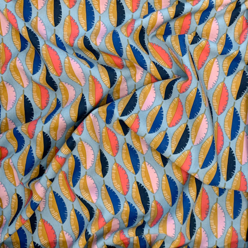 Printed Viscose GOFAO Nile / Vintage Multicolored